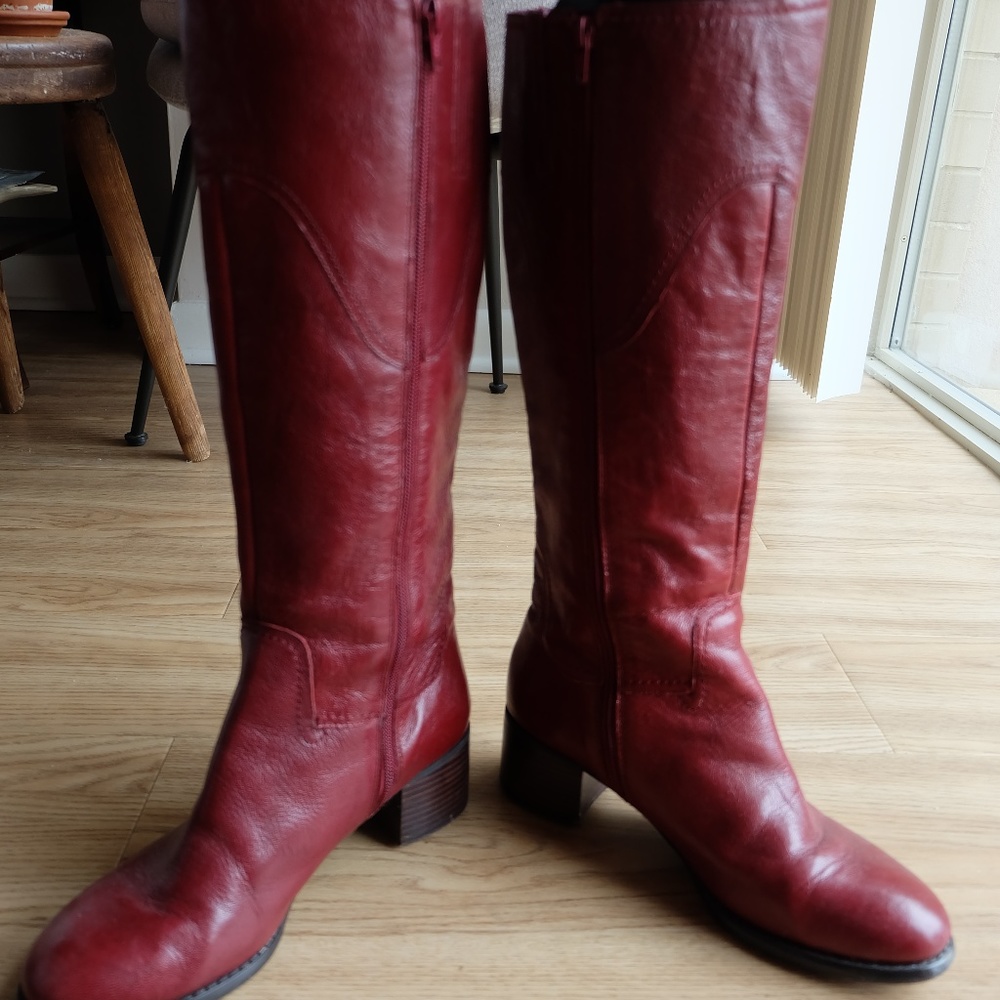 Nine West Red Boots